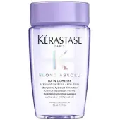 Kérastase Blond Absolu Bain Lumière shampoing bain pour les cheveux avec décoloration ou balayage 80 ml