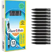 Papermate Stylo à bille InkJoy 300 RT M (12x)