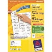Avery-Zweckform Universal-Etiketten 3670, ultragrip, 64 x 36 mm, 2100 Stück