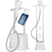 Clatronic Défroisseur vapeur avec support Blanc TDC3809-Blanc