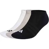 Adidas Chaussettes de sport 'Essentials' gris clair / noir / blanc