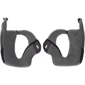 Sena Impulse : coussinets de joues noirs XL, noir XL