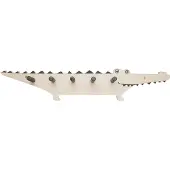 OYOY Porte-manteau - Bois - 60x7,5x12 cm - Crocodile - Nature - - UneTaille - Patère