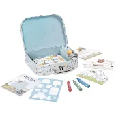 Little Dutch Bastel Box Jim und Fahrzeuge im Koffer