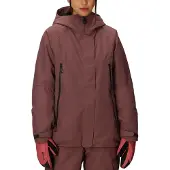 686 - Veste isolante, imperméable et respirante - W Whisper Insulated Jacket Peppercorn pour Femme - Taille M - Violet