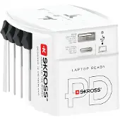 Skross World Travel Adapter 2pole 30w Pd Prise De Voyage