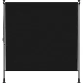 vidaXL Store d'extérieur noir 150 x 270 cm