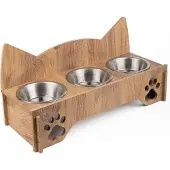 Paws & Whiskers Petite Feast 3 Pet Food Bowl (100 cl)