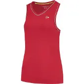 Dunlop Club Sleeveless T-shirt Rouge M Femme