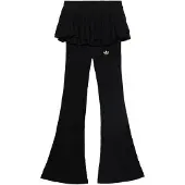 Adidas Leggings 'SLIM RUFFLE KNITTED' noir