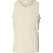 Selected T-Shirt 'SLHANDRE' crème
