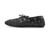 Bianco Mocassin 'Marlene' noir