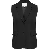 ONLY Carmakoma Gilet de costume 'CARVictoria' noir