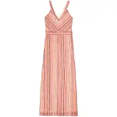 Garcia Robes en maille sable / orange / rose / rose foncé