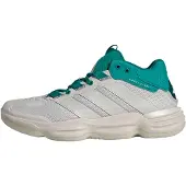 Adidas Chaussure de sport 'Court Stabil' gris clair / émeraude