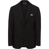 Finshley & Harding Veste de costume gris argenté / noir