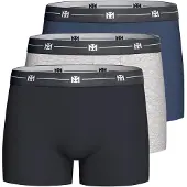 Impetus Boxers bleu foncé / gris clair / noir