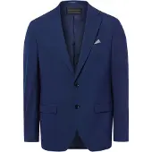 Finshley & Harding Veste de costume indigo / gris argenté