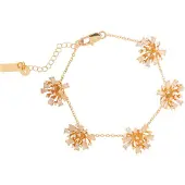 TATUUM Bracelet 'Kiwalilo' écru / or / transparent