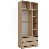 Vicco Armoire Elmo Sonoma 50x40cm Lot de 3, Model 61355
