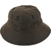 Barbour Chapeau Ciré Vert foncé Vert taille XL