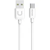 Usams U-Turn Câble microusb 1M Blanc/Blanc 2A Micusbxd02 (Us-Sj098)