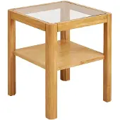 House Nordic Greta table d'angle chêne.