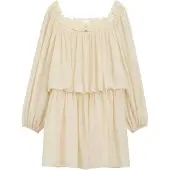 BOSS Robe-chemise 'C_Dalisa' jaune pastel