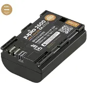 Jupio LP-E6P Ultra C (Batterie de l'appareil photo), Alimentation pour appareil photo, Noir