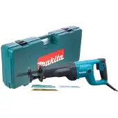 Makita JR 3050 T Scie électrique professionnelle tigrée/à sabre, 1010 watts, profondeur de coupe 28 mm, vitesse variable