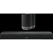Denon Home Barre de Son 550 + Home 200 Noir (2x)