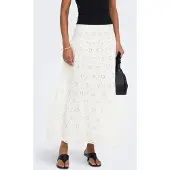 ONLY Jupe 'ONLAlithea' blanc