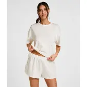 Hunkemoller Shorty gris clair / blanc