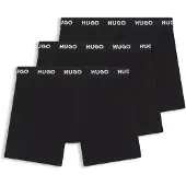 HUGO Boxers noir / blanc