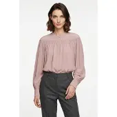 BOSS pour femme. 50564732 Blouse Bethena rose (40), Casuel, Viscose, Manche longue