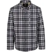 Brandit Veste mi-saison 'Sherpa' noir / blanc