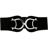 Bonprix Ceinture extensible à grosse boucle