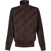 Adidas Originals Veste de survêtement 'Firebird' chocolat / noir