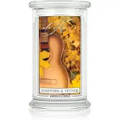 Kringle Candle Rosewood & Vetiver bougie parfumée 623 g