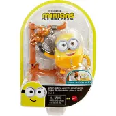 Mattel GMD92 Illumination The Rise of Gru Minions Figurine Bob en tenue de Kungfu avec ours en peluche Gong Set de jeu pour enfants