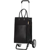 Andersen Shopper Valisette 'Charu' noir / argent