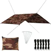vidaXL Bâche d'extérieur 4x4 m Camouflage