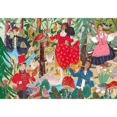 Pieces & Peace Puzzle Forêt Musicale - 1000 pièces