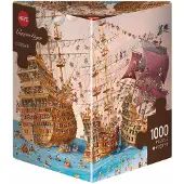 Heye Puzzle Puzzle triangulaire 1000 pièces - Corsaire, Ruyer