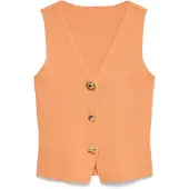 Vero Moda Gilet 'VMKYLIE' corail