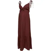Vero moda Maternity Robe d’été 'VMMATHENA' rouge carmin