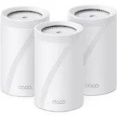 TP-LINK Deco BE68 (3-pack), Routeur, Blanc