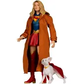 Mcfarlane Toys Supergirl & Krypto Figure 17 Cm Marron