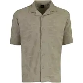 Hugo Boss Chemise 'We_Flower' greige
