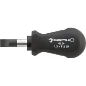 Stahlwille Tournevis Plat Drall 4724 1.2x8 Mm 25 Mm